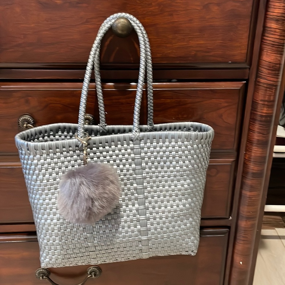 Silver /Gray Artisan Bag